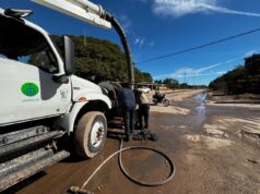 JAPAMA restablece drenaje sanitario en La Higuera de Zaragoza Tras cuatro días de trabajos intensivos, se liberaron 1.4 kilómetros de tubería y 14 pozos de visita en el bulevar Constitución.