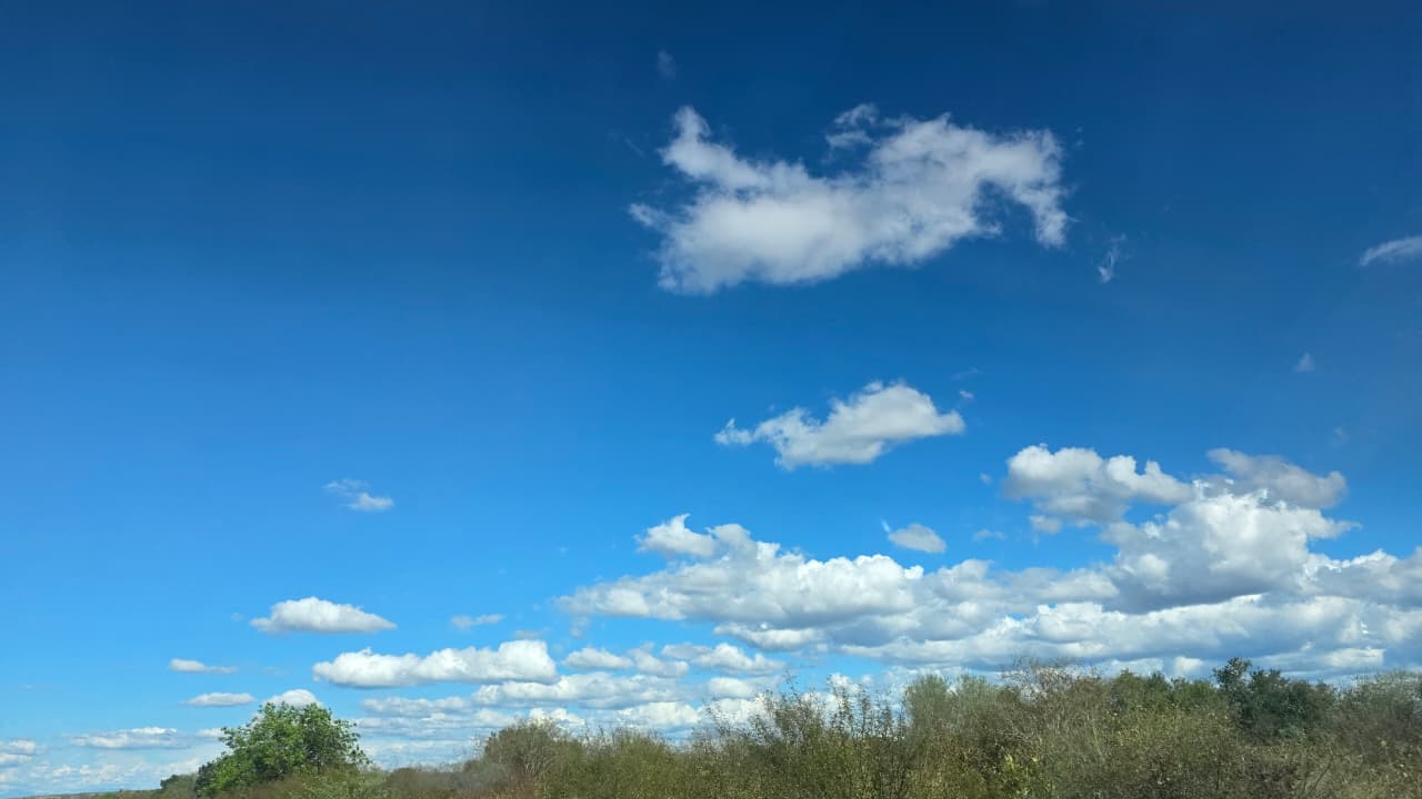 CLIMA 27 ENERO Condiciones de cielo medio nublado este día en el Estado