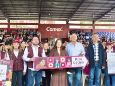 Entregan 280 Becas Rita Cetina a estudiantes de secundaria en El Fuerte Autoridades informaron que el programa se ampliará próximamente a primaria y preescolar, consolidando su carácter universal.