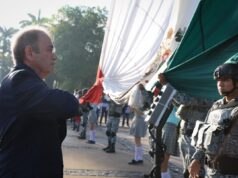 Conmemoran en Sinaloa el 111 aniversario del Día de la Fuerza Aérea Mexicana Autoridades civiles y militares encabezaron acto cívico con honores a la bandera y reseña histórica de la aviación militar en el país.