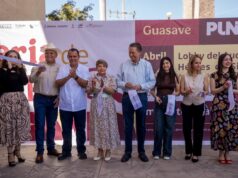 Guasave inaugura la Feria del Empleo “Punto de Partida” con sueldos de hasta 22 mil pesos La alcaldesa Cecilia Ramírez y el secretario de Economía estatal destacaron el evento como una plataforma para conectar sueños y emprendimiento.