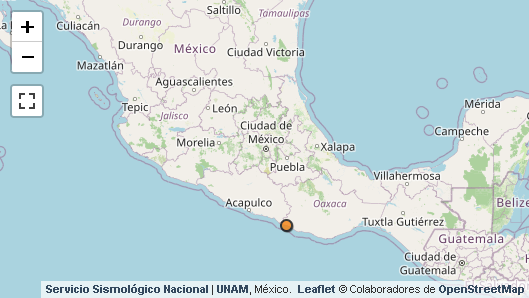 OAXACA SISMO 04 MAYO La Coordinación Nacional de Protección Civil informó que, de forma preliminar, no se reportan daños ni lesionados.