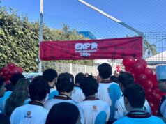 Estudiantes del Colegio Enrique Arreguín presentan su propuesta de negocio en Expo Emprendimiento 2026 Estudiantes del nivel preparatoria del Colegio Enrique Arreguín presentaron sus proyectos de emprendimiento este viernes.