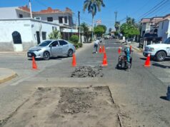 Concluye COMUN pavimentaciones clave y acelera bacheo asfáltico en Ahome Bajo la supervisión del alcalde Antonio Menéndez de Llano Bermúdez y en coordinación con Obras Públicas, entre el 80% y 90% del personal intensifica el bacheo asfáltico para anticiparse a la temporada de lluvias.