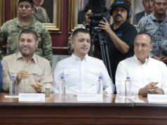Se declara Ahome listo para la temporada de lluvias, incluirán refugios aptos para mascotas Tras su participación en la sesión del Consejo Estatal de Protección Civil, el alcalde Antonio Menéndez de Llano Bermúdez ratificó que el municipio cuenta con los insumos materiales, el equipo humano y la detección de zonas de riesgo para afrontar posibles contingencias.