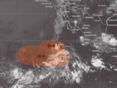 Aumentan zonas de baja presión en el Océano Pacífico El SMN mantiene vigilancia sobre las zonas de baja presión, ahora con un 50 y 60 por ciento de probabilidad a 7 días.